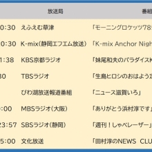 10月・11月のメディア出演情報をまとめました‼