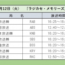 【ラジオ再放送】8月29日(火)に出演した文化放送『くにまる食堂』のコーナーの一部が9月12日(火)に再放送されます