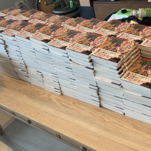 くらまし屋稼業シリーズ『立つ鳥の舞』のサイン本作成