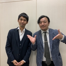 今村翔吾×稲田幸久先生 対談の様子(角川春樹事務所)